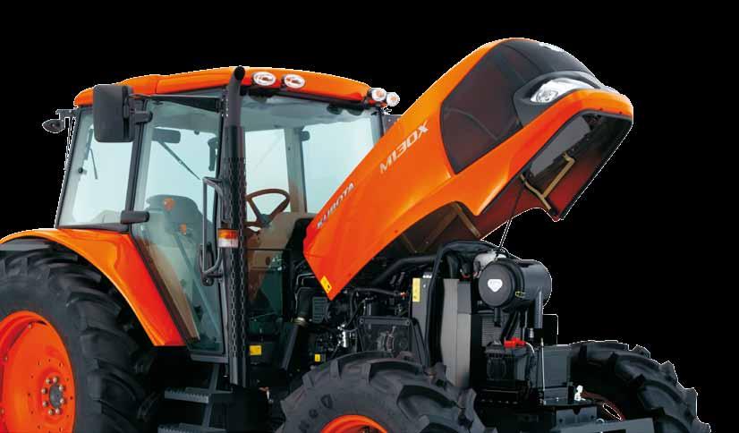 So, we ve designed our new tractors to include a wide array of timesaving features to get you back to work in