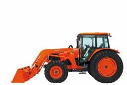 Plus, its single-lever control, hydraulic self-levelling valve and hydraulic coupler make front loader operations easier than ever.