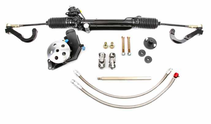 68-74 Nova Change up the steering on your Nova! Drop the factory steering box and linkage and give that Nova easy precise steering.