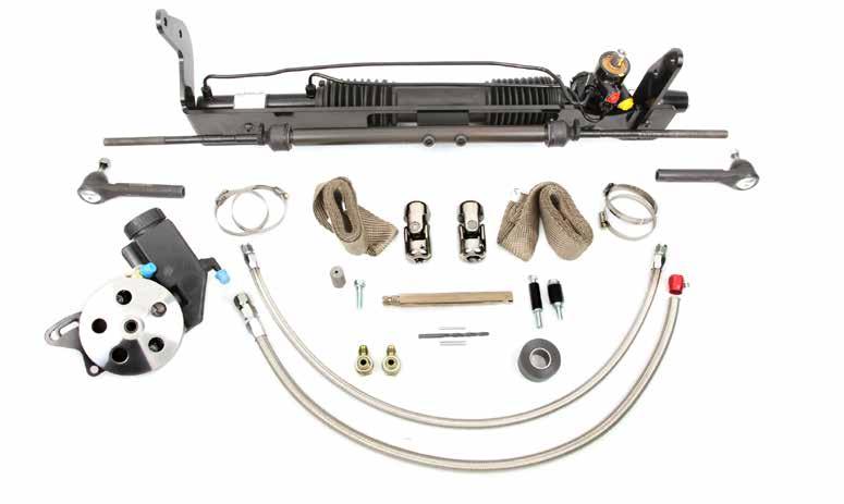 68-69 Torino Change it up on your Torino with our Bolt- Power Rack & Pinion Kit that will make your Torino the envy of your buds.