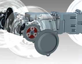 GEARBOX AND AXLES Gearboxes with the best speed range Aware of the fact that the field of specialized tractors includes a wide variety of applications, Siena K60 were manufactured with the new