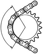 CHAIN SELECTION PROCESS STEP 1 SELECT DRIVE RATIO AND SPROCKETS Chart 1 may be used to choose a ratio based on the standard sprocket sizes available.