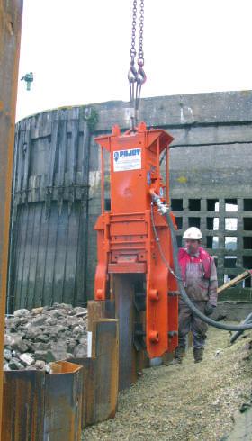 NEW PAJOT AIR HAMMERS Renowned all over the world, the coveted PAJOT automatic hammers offer highly effective piling capacity and very simple and economical maintenance!