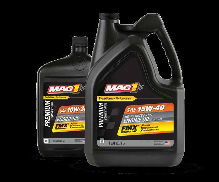 PREMIUM CONVENTIONAL MAG 1 Heavy Duty Diesel Engine Oils have evolved to meet manufacturer recommendations for thinner, lighter oils in today s engines.