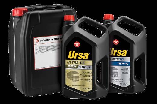 Texaco Ursa oils are formulated to provide superb diesel engine parts protection and performance in severe operating conditions experienced by mining equipment.