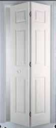 Interior 6 panel moulded 6 panel smooth / textured 6 panel bi-fold smooth / textured Standard Door Size Found in many modern homes, the 6 panel moulded door is a timeless classic and allows