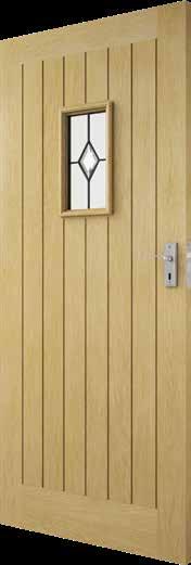 Exterior croft oak Part L End of Line Limited Stock End of Line Limited Stock End of Line Limited Stock Available in two different, yet attractive, designs, the timeless croft style door is also