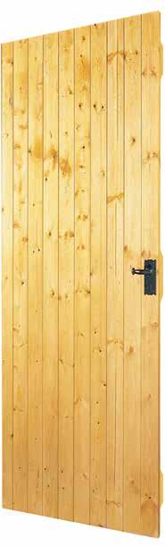 Competitively priced, matchboard doors are available on a reduced lead time in an improved specification and showcase a rustic appearance, perfect for paint finishing. Selected softwood.