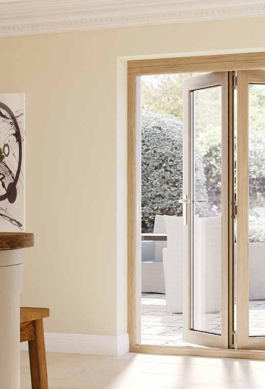 Exterior French and folding doors The attractive French and folding range is affordable luxury at its very best.