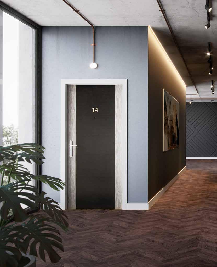 Featured SoundSecure apartment entrance doorsets in