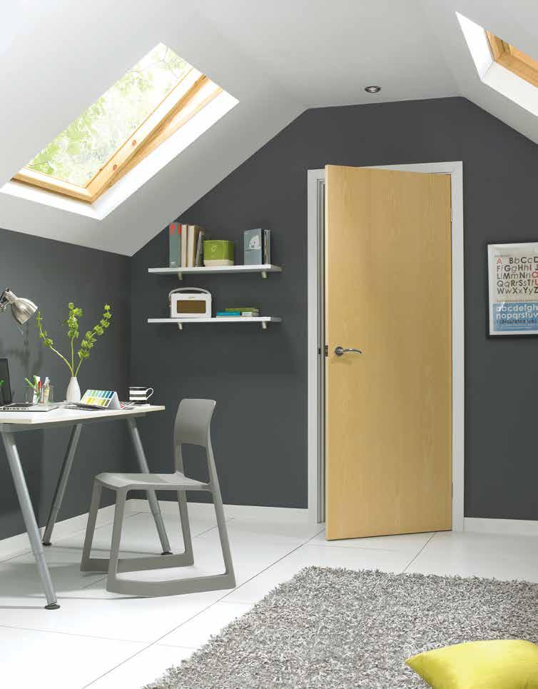 Ash veneer Options can be ordered on all doors where suitable. Please check availability of new products prior to ordering. Factory glazing. Supply and fit intumescent seals to Fire doors.