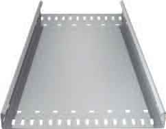 3 Available in all material types, siderail heights and tray widths to match straight sections.