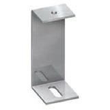 Stainless steel 304 75 = 75 mm SS6P-(*)-SCC Stainless steel 316 100 = 100 mm Raised cover bracket For securing covers to straight sections and fittings, whilst allowing a nominal 25 mm gap for