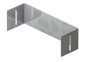 Fittings Accessories Barrier strip Barrier strips provide a method of separating cables in tray systems. Easily installed using supplied electro-galvanized hardware. Length 3 m. Part No.