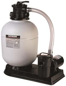 Filters G 223 Hayward Above Ground Sand Filter Systems PowerFlo Pump - 1 ½" Plumbing W000409.000 S166T1580S Hayward 16" Polymeric Sand Filter System $818.