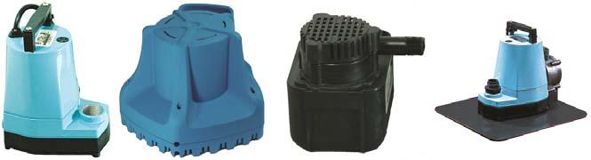 G 246 Cover Pumps Little Giant Water Pumps W000137.000 5MSP25 Little Giant Submersible Utility Pump 1200 $274.00 G.P.H. @ 1', 25' Power Cord with 3-Prong Plug W000157.