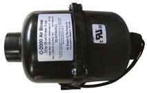 Thermal Protected Motor. High Impact Housing. W000092.000 3210120 Air Supply 1 hp Comet 2000 Indoor Blower $184.