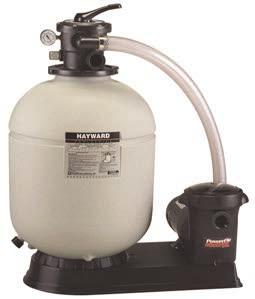 G 222 Filters Hayward Above Ground Sand Filter Systems Matrix Pump - 1 ½" Plumbing W000446.000 S166T92S Hayward 16" Polymeric Sand Filter System - $892.