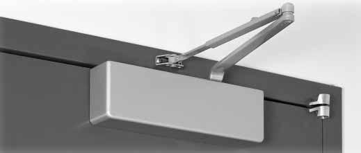 APPLICATIONS Regular Arm This is the only pull-side application where a double lever arm is used. It is the most power efficient application for a door closer.