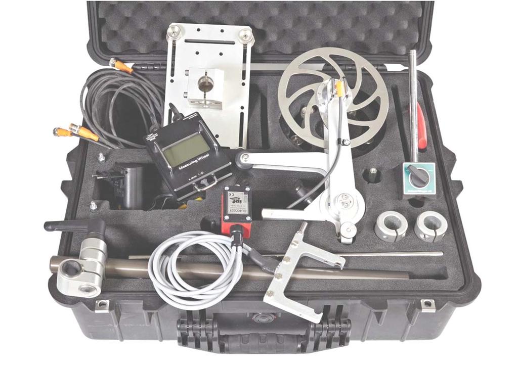 Page 6 February 5, 2018 1.3 Tool Kit includes: The Measuring Wheel is coming as a tool kit in a strong and tight transport case, which includes the following items: 1.