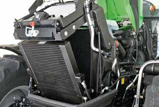 Even more comfort provided by front axle and pneumatic cab suspension. Deutz Common Rail Tier3 engines, turbo intercooler, 6 cylinders, 12 or 24 valves with electronic engine management.