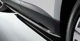 Bright Side Tubes Highly polished stainless steel side tubes complement your vehicle s