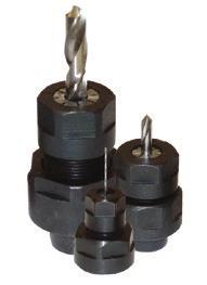 185 QUICK CHANGE COET ADAPTERS Quick Change collet adapters make it easier to control quality in your shop.