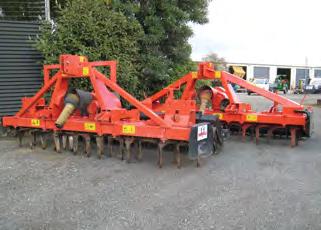 170hp and attachments from the power harrow
