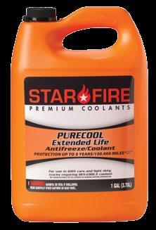 Purecool Extended Life Antifreeze/Coolant STARFIRE PURECOOL EXTENDED LIFE ANTIFREEZE/COOLANT is a premium, virgin, ethylene glycol-based product that may be used in all GM vehicles that require