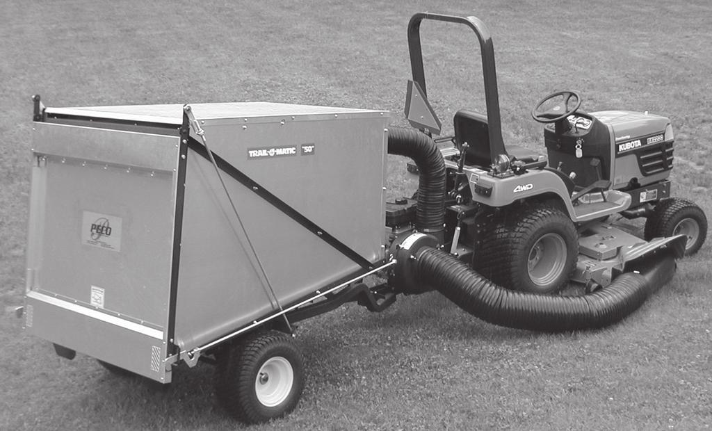 PECO OWNER S MANUAL 50 CUBIC FOOT TRAILER VAC MODEL# 795003 & 795007 Your new PECO Vac has been engineered and manufactured to
