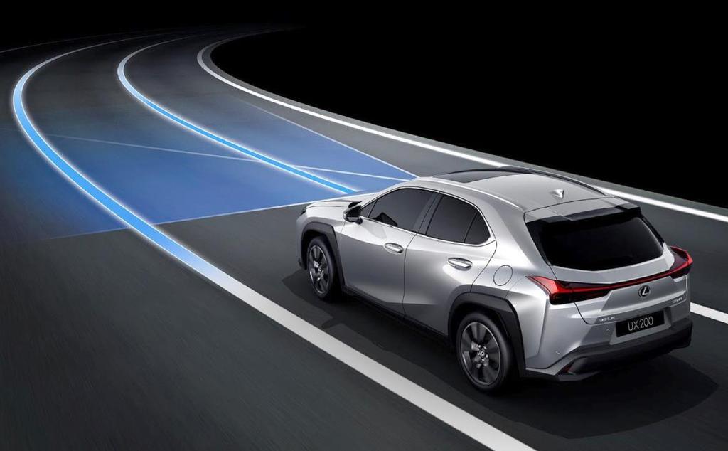 LANE TRACING ASSIST Availability: LS 2019 ES 2019 UX 2019 Lane Tracing Assist 8 is designed to work with Dynamic Radar Cruise Control 6 to keep the vehicle centered in its visibly marked lane and
