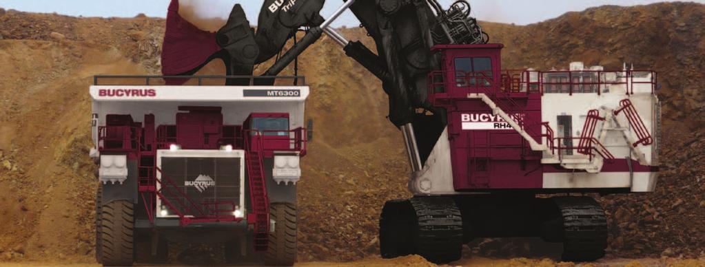 Simply stated, Bucyrus hydraulic excavators are built to last!