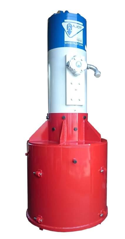 new cylindrique hammer PAJOT 2200 C - 3200 C Specifications 2200 C 3200 C Approx. weight without guide (kg).... 2 200.... 3 200 Approx. weight with guide (kg).... around 4 400.