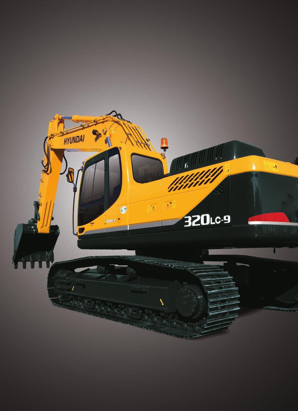 Precision Innovative hydraulic system technologies make the 9 series excavator fast, smooth and easy to control.