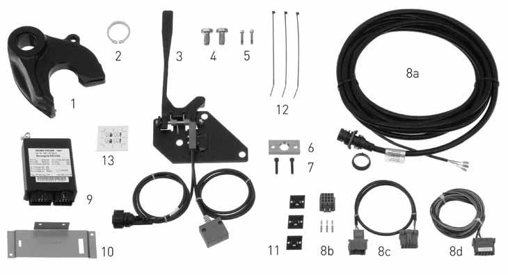 RECOSS installation kits Our RECOSS installation kits contain all necessary components (electric control unit and wiring loom) for connecting the sensor safety system.