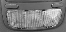 Front Reading Lamps Rear Reading Lamps These lamps and the interior courtesy lamps will come on when you open a door. They will turn off when you turn on the ignition.