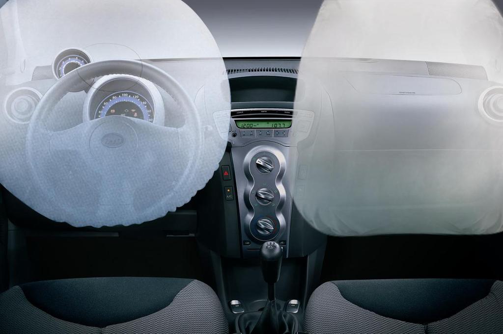 Integrated Safety Dual SRS airbags for the front driver and passenger.