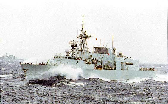 Canadian Navy 12 Canadian Navy Patrol Frigates (Halifax Class) equipped