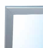 Recommended for hinged & bi-fold doors, sliding & lift flap doors 45x45 Flat Superior clear anodised finish (CA) Hollow construction for