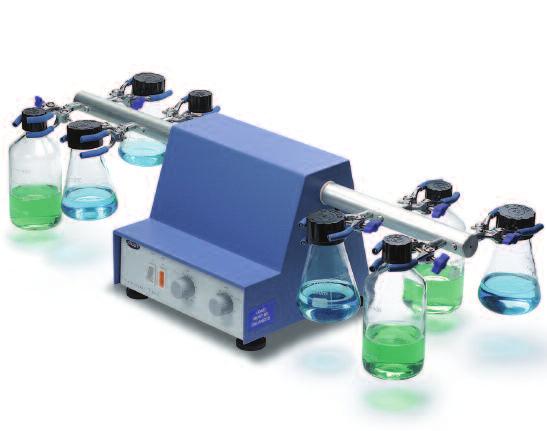 Shaker, flask, SF1 Vigorous shaking action Timed operation or continuous running Robust construction Ideal for extractions Valuable time can be taken up mixing bottles and flasks by hand.