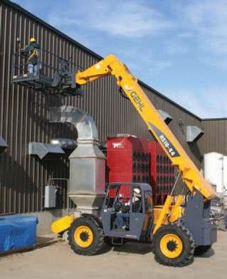 The PWP System makes every job almost as easy as working at ground level.
