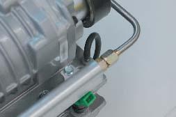 169. Install the length of 5/32 vacuum hose onto the Magnavolt hose using the black plastic hose connector. Hose connector 170.