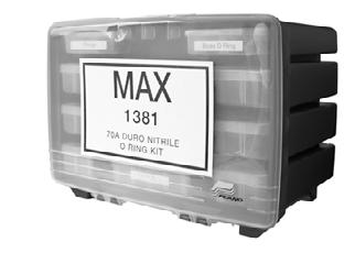 388 o-ring KITS 90 DUROMETER O-RING KIT Part Number: MAX1381 Kit List Price: $ 340.42 Part Number: MAX1381 Kit - 90D List Price: $ 400.