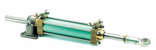 inboard Heavy duty cylinders series Ctc Features B C G Piston rod in stainless steel for a high corrosion resistance Adjustable base either horizontally or vertically Available in a range of volumes