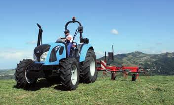 The 4 Series replaces both the Alpine and Technofarm models revolutionizing Landini s low- and medium-power range with a new family of lightweight and powerful tractors that bring more productivity