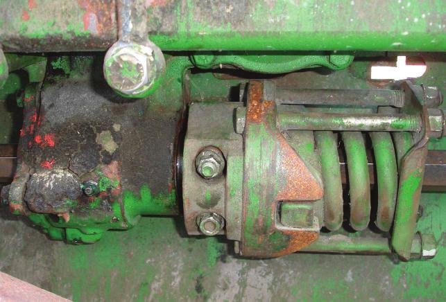 Adjusting Slip Clutch Adjustment According To JD Owner Manual- Slip clutches protect the corn head drives. Each row unit drive and auger drive have a slip clutch.