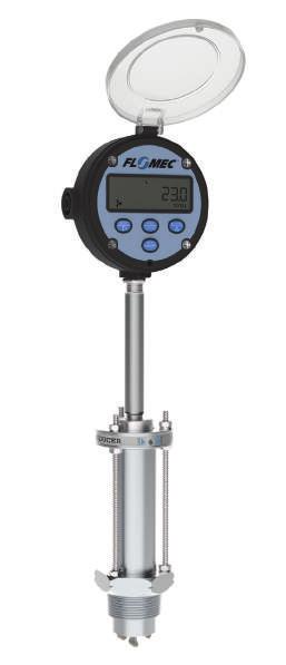 DP INSERTION METERS DP490 & DP525 DP490 and DP525 are cost effective stainless steel flow meters for measuring the flow of water, fuels and other low viscosity liquids in pipes sizes 1½ to 100