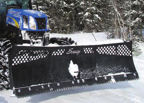 Dozer blade Sturdy and versatile, the Soucy TM dozer blade is designed specifically for grooming work. Its ingenious design ensures levelling precision regardless of the type of trail.