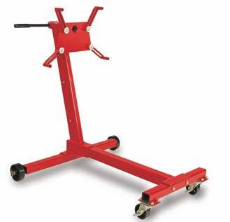 CAPACITY ENGINE STAND MODEL 574 U base design for additional stability One ton capacity for heavy-duty applications Convenient tool or parts