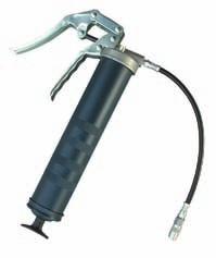 DELUXE MINI-PISTOL GREASE GUN MODEL 8007 One-hand operation Aluminum die-cast head with front and top discharge ports 4